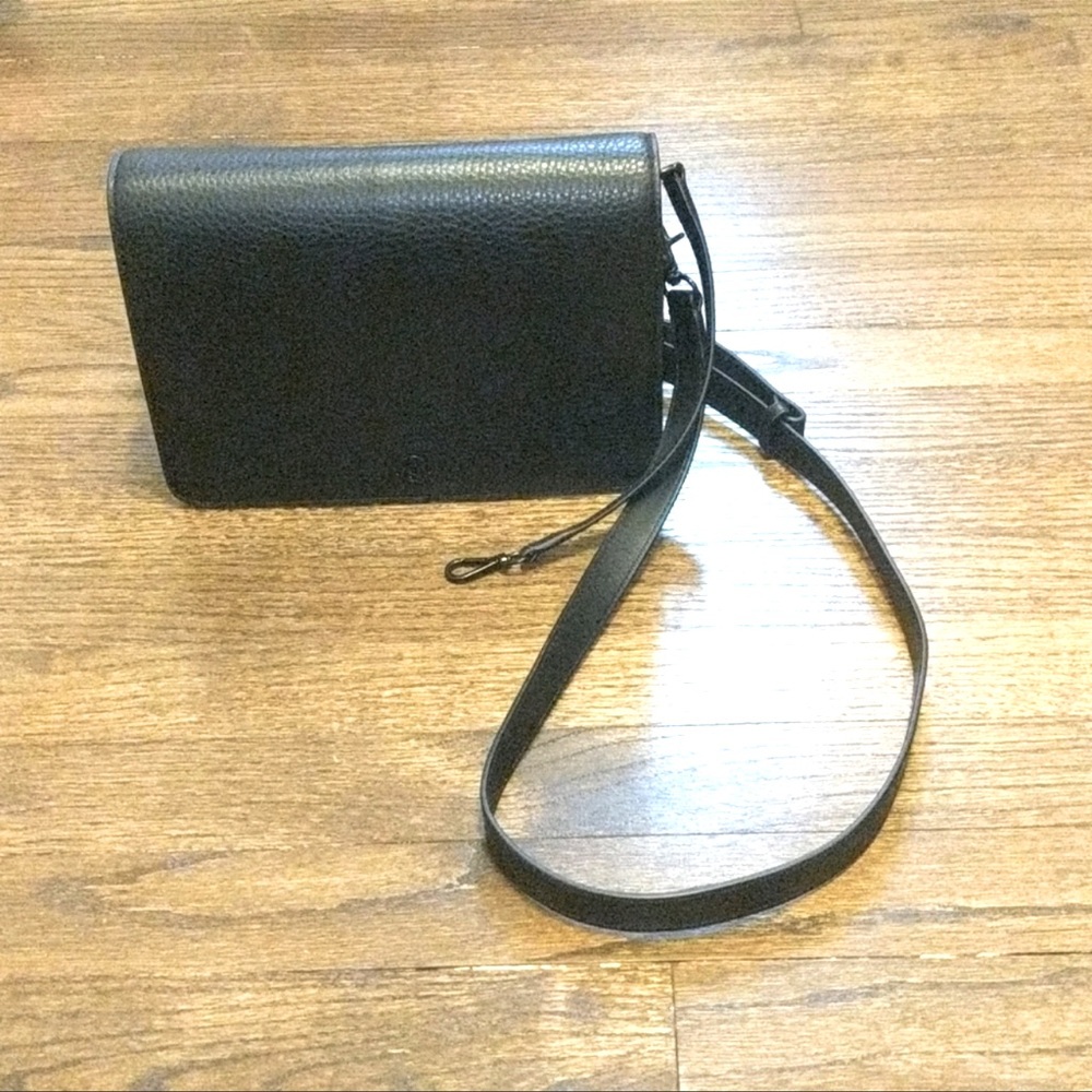 Dagne Dover Medium Andra Crossbody Onyx Black